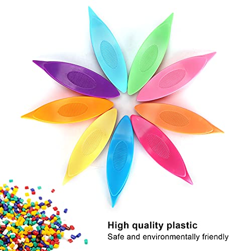 Lanzaderas de frivolité, accesorios de tejer convenientes de usar 9 unids/set para herramienta de manualidades para encaje DIY para encaje a mano