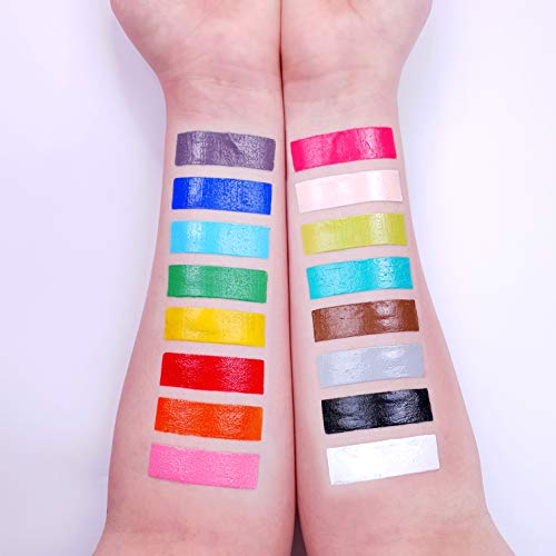 Lápices para la Cara/Cuerpo Caja de Creyones Maquillaje para la Cara y el Cuerpo por Moon Creations - 3.5g - Rojo