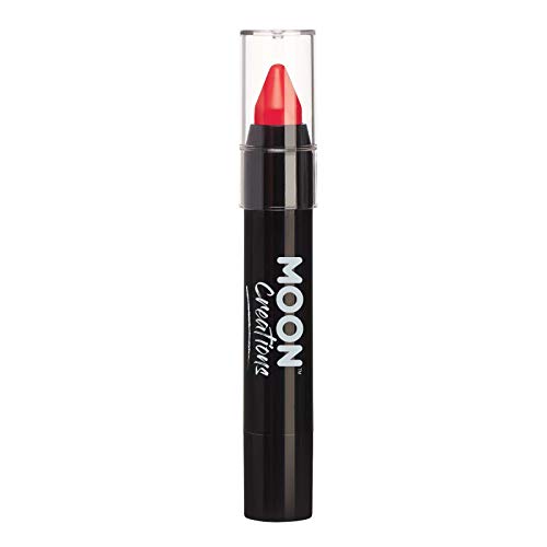 Lápices para la Cara/Cuerpo Caja de Creyones Maquillaje para la Cara y el Cuerpo por Moon Creations - 3.5g - Rojo