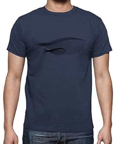 latostadora Camiseta Manga Corta Ballena Madre E Hija para Hombre - Denim XXL - Ref. 3798337-P