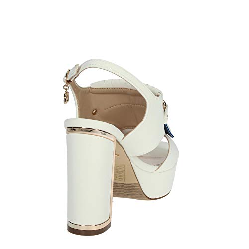 Laura Biagiotti 5475 Sandalias Mujer Blanco 36