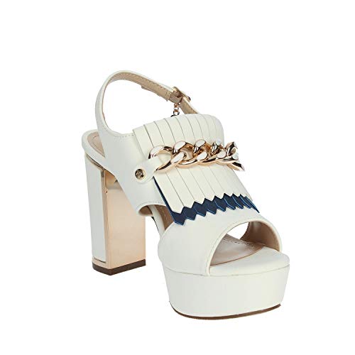 Laura Biagiotti 5475 Sandalias Mujer Blanco 36
