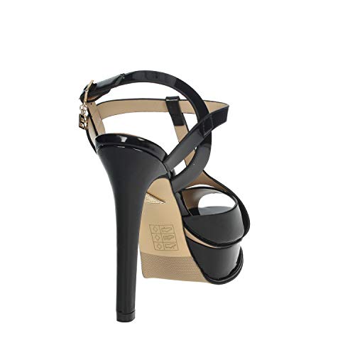 Laura Biagiotti 6129 Sandalias Mujer Negro 39