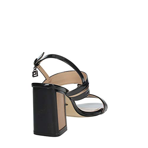Laura Biagiotti 6303 Sandalias Mujer Negro 37