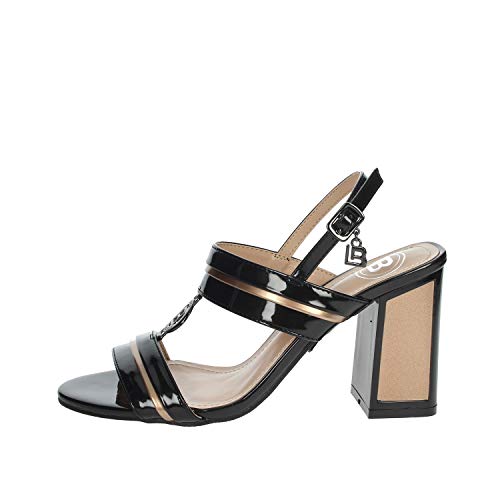 Laura Biagiotti 6303 Sandalias Mujer Negro 37