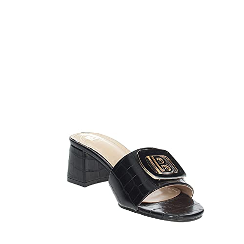 Laura Biagiotti 6752 Sandalias Mujer Negro 37