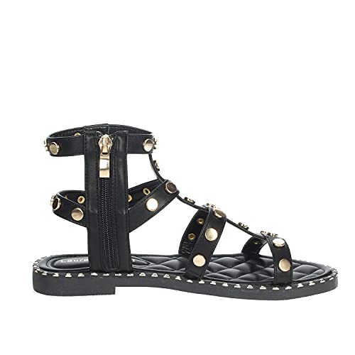 Laura Biagiotti 6835 Sandalias Mujer Negro 40