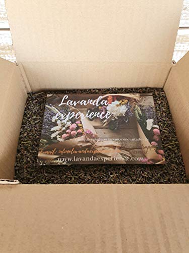 Lavanda Experience, Capullos Aromáticos de Flor de Lavanda Seca Natural, Cultivo Ecológico de la Cuenca del Mediterráneo, 500 Gramos