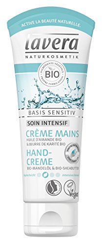 Lavera Basis Sensitiv crema para mano Bio 75 ml