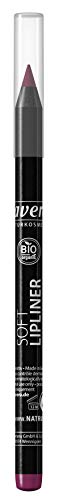 lavera Soft Lipliner -Plum 04- Delineador labial ∙ Perfilador de Labios ∙ Textura de larga duración ✔ Cosmética Natural ✔ Bio ✔ Maquillaje Organico 100% Certificado (1.4 gr)