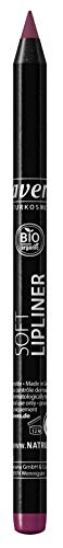 lavera Soft Lipliner -Plum 04- Delineador labial ∙ Perfilador de Labios ∙ Textura de larga duración ✔ Cosmética Natural ✔ Bio ✔ Maquillaje Organico 100% Certificado (1.4 gr)