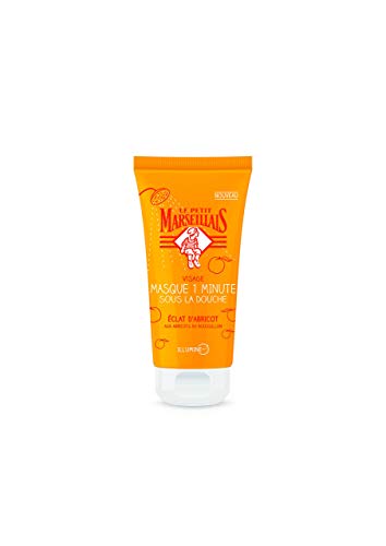 Le Petit Marseillais - Máscara de 1 minuto bajo la ducha, albaricot, 75 ml