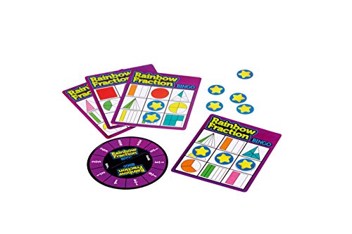Learning Resources Rainbow Fraction Bingo