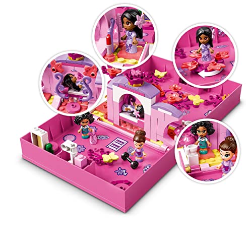 LEGO 43201 Disney Puerta Mágica de Isabela, Juguete de Construcción para Niños +5 Años de la Película Encanto