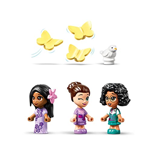 LEGO 43201 Disney Puerta Mágica de Isabela, Juguete de Construcción para Niños +5 Años de la Película Encanto