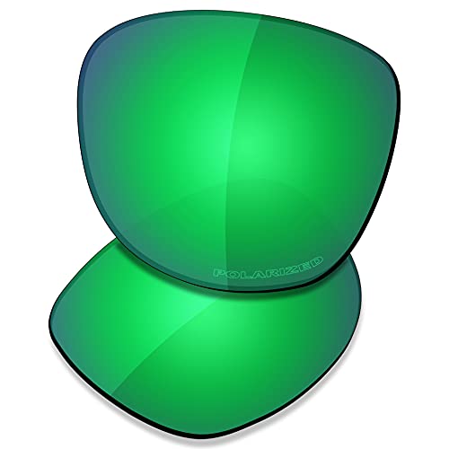 Lentes de repuesto para gafas de sol Oakley Trillbe X de Saucer, (High Defense - Jade Green Polarized), Talla única