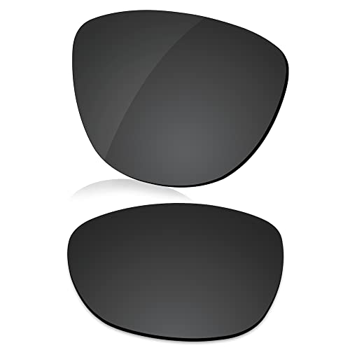 LenzReborn Lentes de repuesto polarizadas compatibles con gafas de sol Oakley Frogskins., Negro , Einheitsgröße