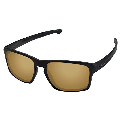 LenzReborn Reemplazo de lente polarizada para Oakley Sliver OO9262 Sunglass - Más opciones, Umber Gold - Espejo polarizado, Talla única