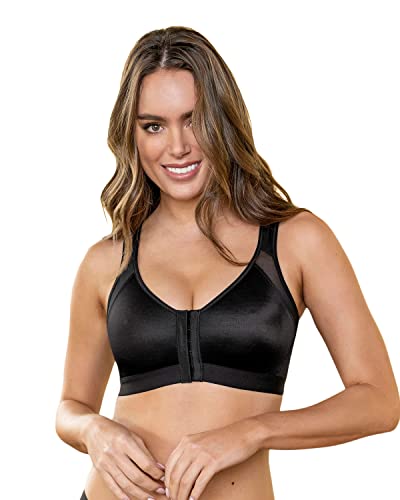 Leonisa Sujetador Corrector de Espalda Sin Aro Negro ES 105C
