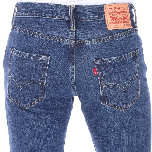 Levi's 501 Original' Vaqueros, Stonewash 80684, 30W / 30L para Hombre