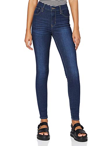 Levi's 720 Hirise Super Skinny, Vaqueros Mujer, Indigo Daze, 28W / 30L