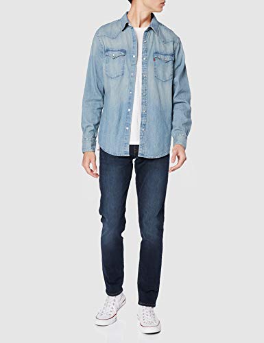 Levi's Barstow Western Standard Camisa, Blue (Red Cast Stone 0001), X-Large para Hombre