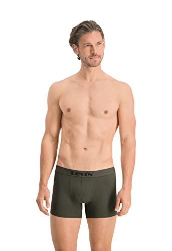 Levi's Calzoncillos Tipo bóxer de Camuflaje para Hombre, Gris/Verde, M