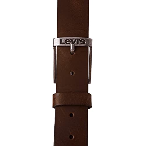 LEVIS FOOTWEAR AND ACCESSORIES New Duncan Cinturón, Marrón (Dark Brown), 105 para Hombre