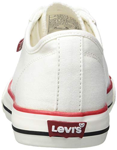 Levi's Hernandez S, Zapatillas Mujer, Regular White, 37 EU