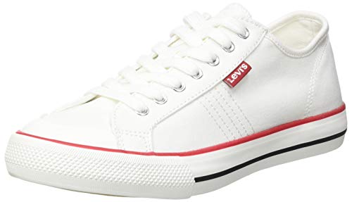 Levi's Hernandez S, Zapatillas Mujer, Regular White, 37 EU