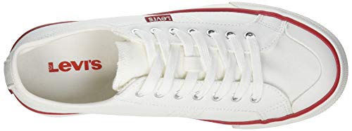 Levi's Hernandez S, Zapatillas Mujer, Regular White, 37 EU