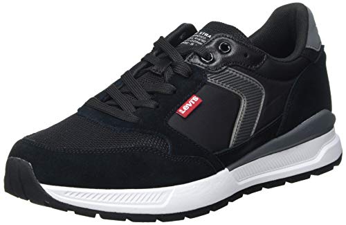 Levi's Oats, Zapatillas Hombre, Black Normal, 40 EU