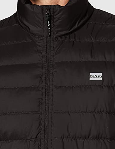 Levi's Presidio Packable Jacket Chaqueta, Mineral Black, XXL para Hombre