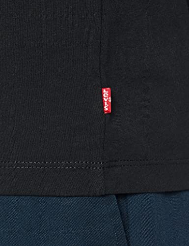 Levi's Set-In Neck Camiseta, Graphic H215-Hm Black, XXS para Hombre