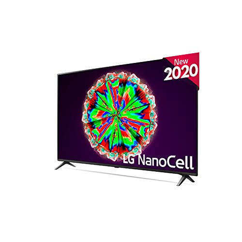 LG 55NANO806NA - Smart TV 4K UHD NanoCell 139 cm (55") Inteligencia Artificial, Procesador Quad Core, Deep Learning, HDR10 Pro, HLG, Sonido Ultra Surround, 4xHDMI 2.0, 2xUSB 2.0, Bluetooth 5.0, WiFi