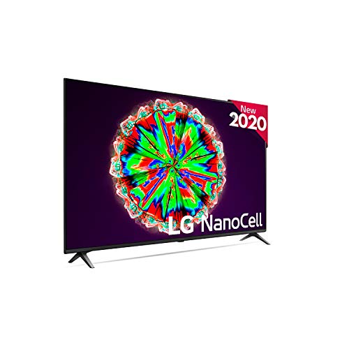LG 55NANO806NA - Smart TV 4K UHD NanoCell 139 cm (55") Inteligencia Artificial, Procesador Quad Core, Deep Learning, HDR10 Pro, HLG, Sonido Ultra Surround, 4xHDMI 2.0, 2xUSB 2.0, Bluetooth 5.0, WiFi