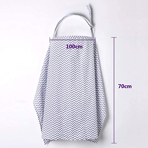 Libershine Cubierta De La Lactancia Del Bebé, algodón Mantas de Lactancia, Manta para bebés niños Ducha delantal mantón de la bufanda