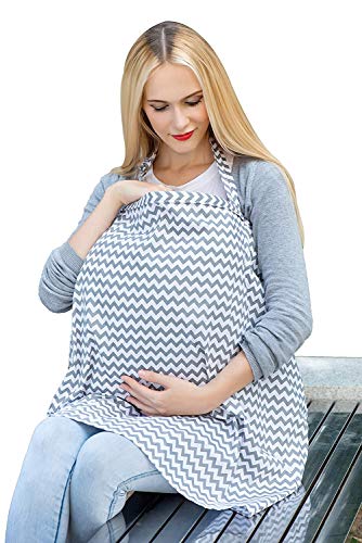 Libershine Cubierta De La Lactancia Del Bebé, algodón Mantas de Lactancia, Manta para bebés niños Ducha delantal mantón de la bufanda