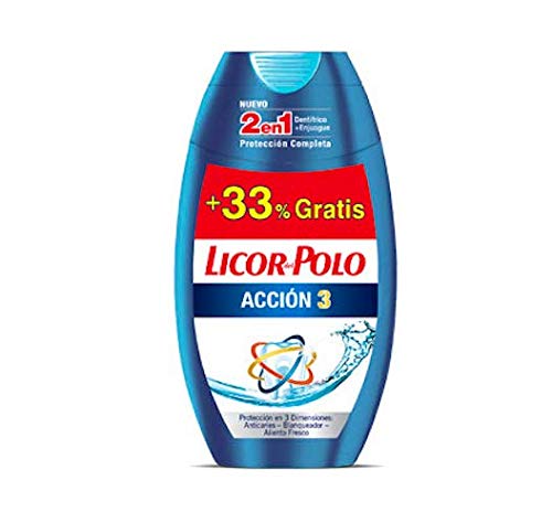 Licor Del Polo Dentífrico L.Polo 2 En 1 Accion-3 75-1 unidad