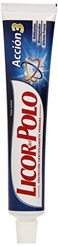 LICOR DEL POLO pasta dentífrica acción 3 protección completa tubo 75 ml
