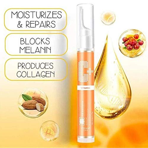 LifeBest 15g Crema blanqueadora Antimanchas VC Eliminación de Manchas de pecas Crema blanqueadora Tratamiento Facial antienvejecimiento para hiperpigmentación