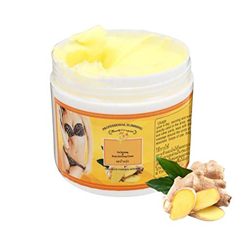 LifeBest Crema para Quemar Grasa de Jengibre de 50 ml, Crema anticelulítica para Adelgazar de Cuerpo Completo, Crema para reafirmar la Piel activada en Gel