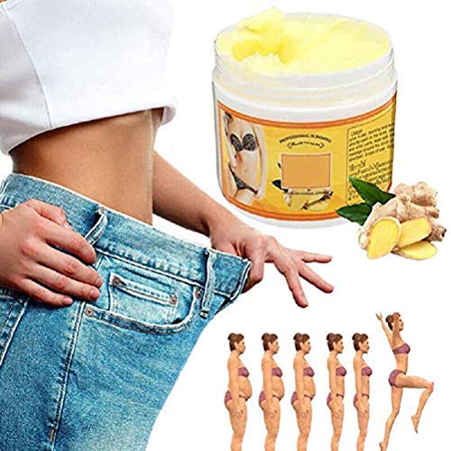 LifeBest Crema para Quemar Grasa de Jengibre de 50 ml, Crema anticelulítica para Adelgazar de Cuerpo Completo, Crema para reafirmar la Piel activada en Gel