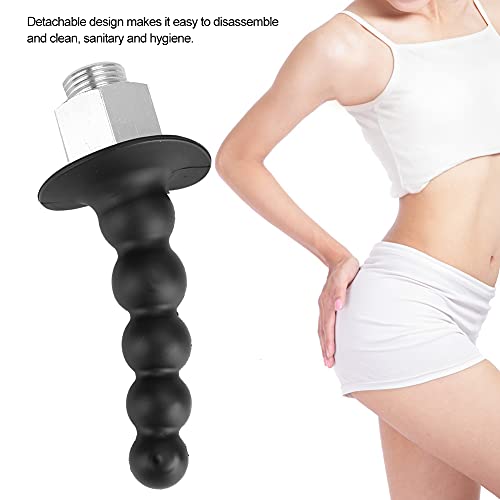 Limpieza de enemas de silicona, más suave y cómodo Diseño desmontable unisex Limpieza de enemas para el hogar Irrigación del colon reutilizable Seguro para la limpieza de enemas