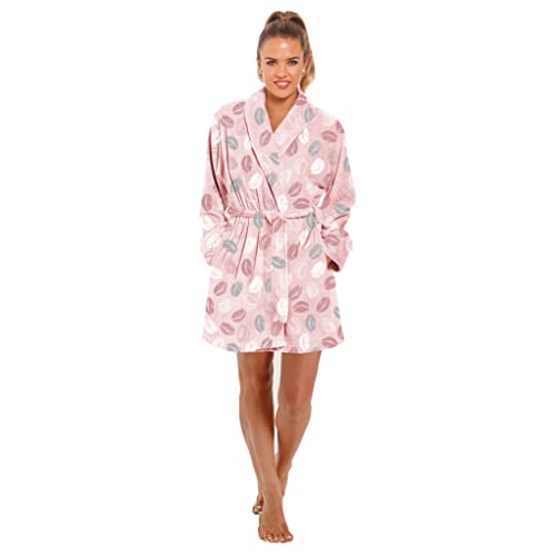 Liniva Home Bata de mujer de invierno de Victorio & Lucchino para estar en casa. (M, Rosa - 70115M)
