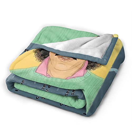 Lionel Richie - Manta para fans de música, manta de franela de forro polar, tamaño Queen, súper suave, acogedora, de lujo, ligera, cómoda para sofá, silla, 50 x 40 pulgadas