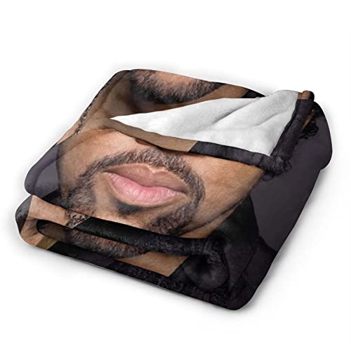 Lionel Richie - Manta para fans de música, manta de franela de forro polar, tamaño Queen, súper suave, acogedora, de lujo, ligera, cómoda para sofá, silla, 50 x 40 pulgadas