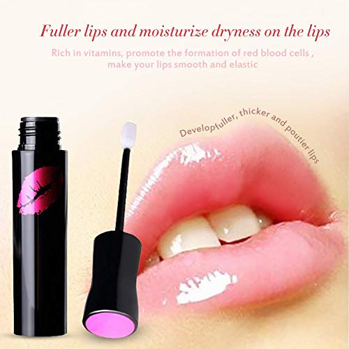 Lip Plumper, Natural Lip Enhancer, Lip Gloss para Labios Más Suaves y Suaves, Suero Para el Cuidado de Los Labios Reduce Las Líneas Finas 4 ml