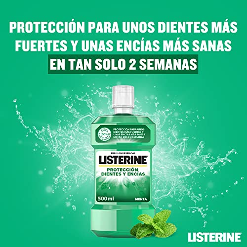 Listerine - Enjuague Bucal Dientes y Encías, 500 ml