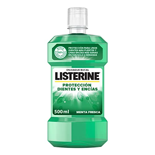 Listerine - Enjuague Bucal Dientes y Encías, 500 ml